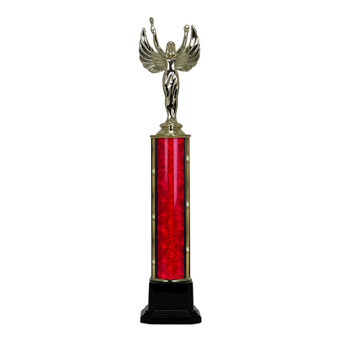 Trofeo de Tubo con Figura Serie 41
